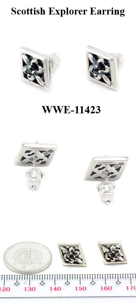 シルバー ピアスシルバー ピアス WWE-11423