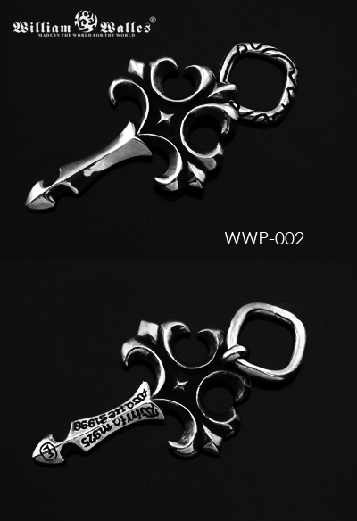 シルバー ペンダントシルバー ペンダント WWP-002 BK