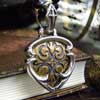 Heart Shield Pendant Vo[@y_g Vo[@y_g WWP-14593 SIBR