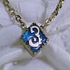 Number Pendant 3 Lady Pendant WWP-25144-3-GP