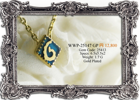 Lady Pendant WWP-25147-6-GP