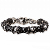 William Gothic Bracelet Black Vo[@y_g WWSB-7030 BK
