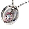 Alcide de Gasperi Silver Pendant Vo[@y_& Vo[@y_g PD-10240