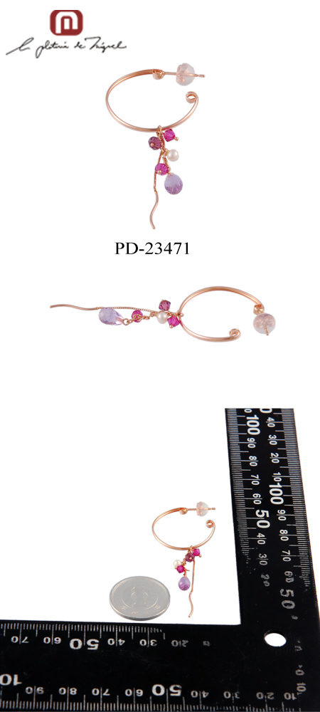 シルバー ピアスTahiti Pearl PD-23471
