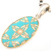 Antique Motif Resin Pendant Vo[@y_g Vo[@y_g PD-9626