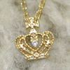 Ayleth Crown Lady Pendant WWP-25129 GP