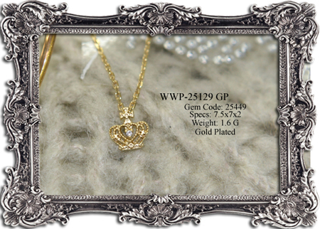 Lady Pendant WWP-25129 GP