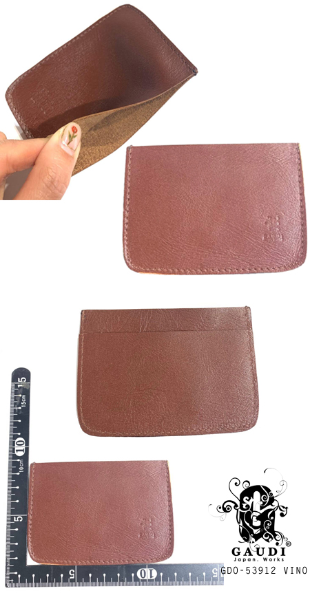 Leather Cardcase GDO-53912 VINO