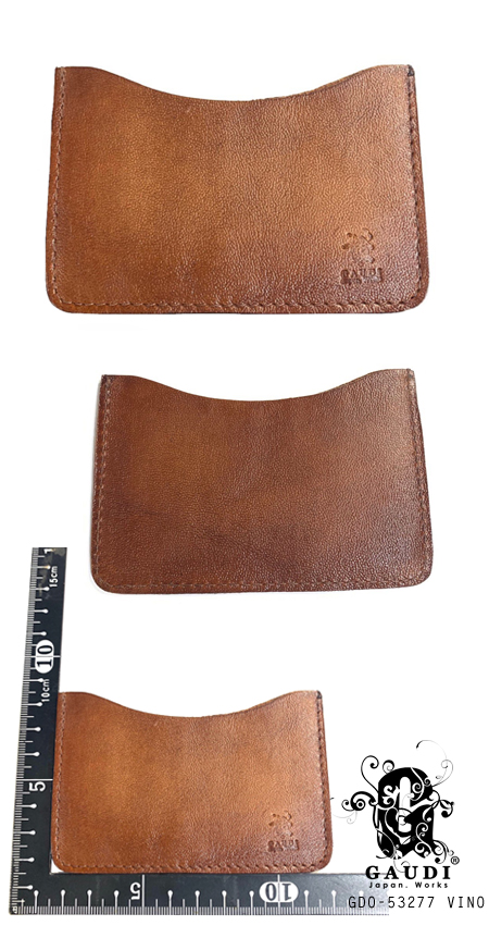 Leather Cardcase GDO-53277 VINO