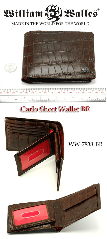 レザー 財布 / ウォレットレザー 財布 / ウォレット WW-7838 BR