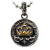 Crown over Cross Pendant Vo[@y_g Vo[@y_g WWP-14599