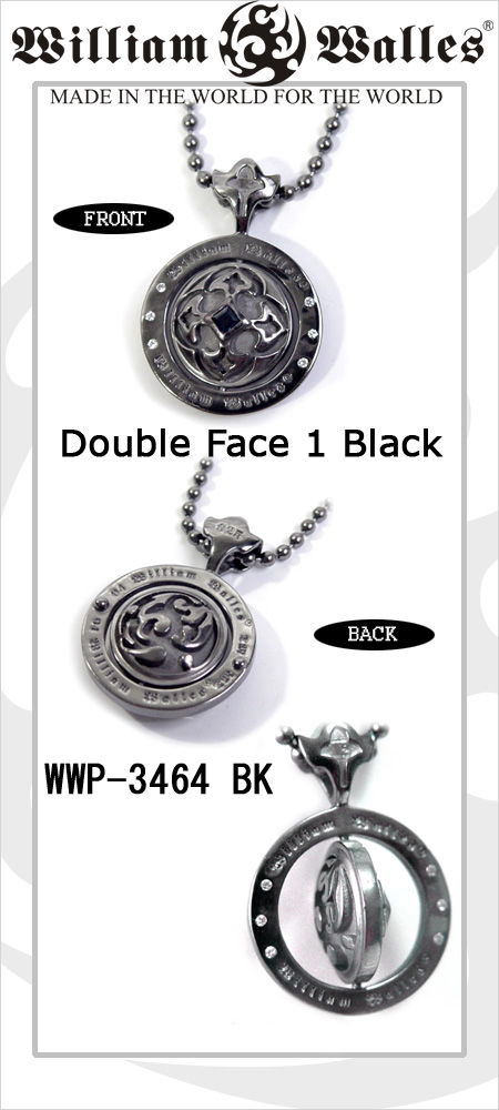 シルバー ペンダントシルバー ペンダント WWP-3464 BK