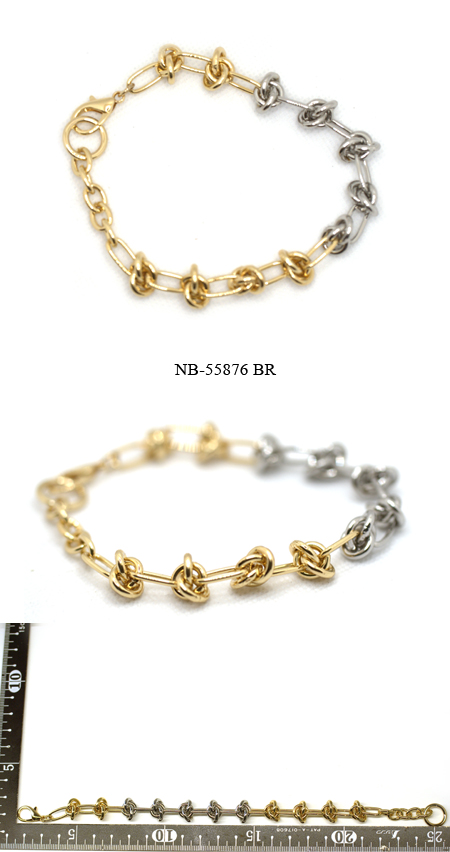 シルバー ブレスレット NB-55876 BR