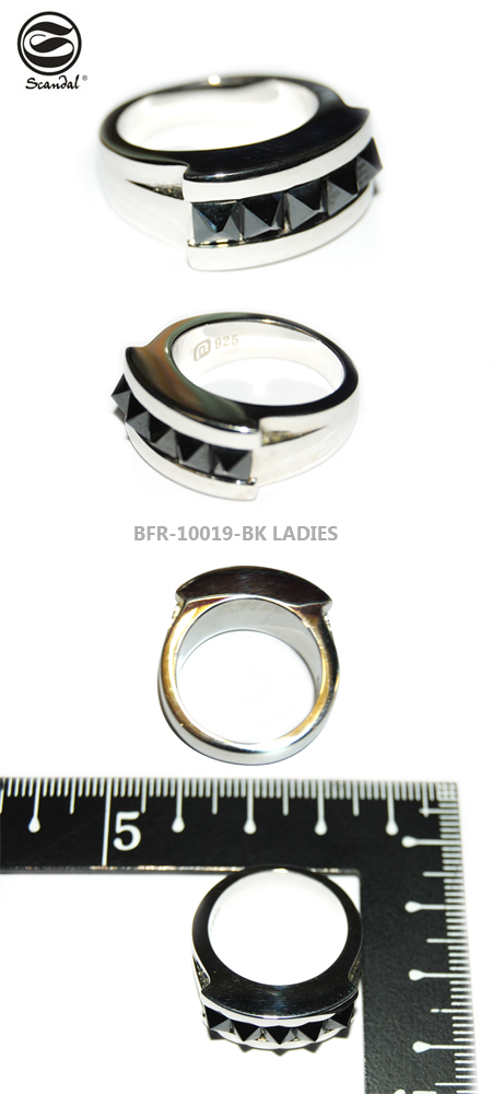 レディー 指輪 / リング BFR-10019-BK LADIES