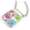 Floral Resin Pendant Vo[@y_g Vo[@y_g PD-9635