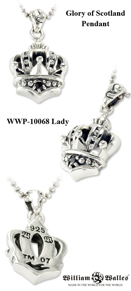 Vo[@y_gLady Pendant WWP-10068-CLEA-LADYS