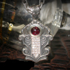 Gothic Flower Pendant Vo[@y_g WWP-7738
