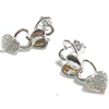 Gran Cuore Silver Earring Vo[@sAX fB[ w / O PD-7009