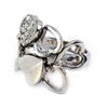 Gran Cuore Silver Ring fB[ w / O lbNX PD-7008