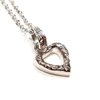 Heart Scroll Necklace SV Vo[@y_g PN-68918 SV