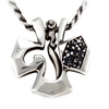 Hole Cross Pendant Vo[@y_g U[uXbg WWP-16607