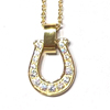 Horseshoe Gold Large 45cm L[z_[ PN-64690 GDLA