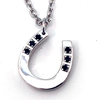 Horseshoe SV Lady Pendant PD-61908 SV