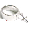 La Crucifix de Sagrada Silver RVo[ w / & lbNX PR-7787-MEN
