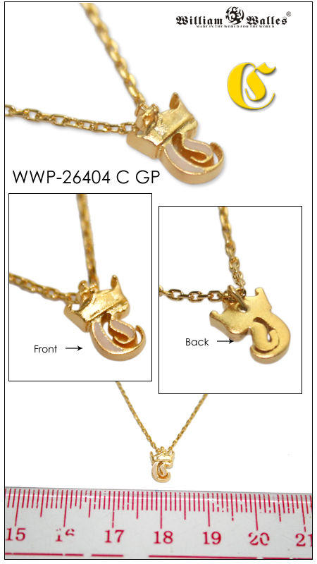 Lady Pendant WWP-26404 C GP