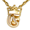 Letter S Gold Lady Pendant WWP-26410 S GP