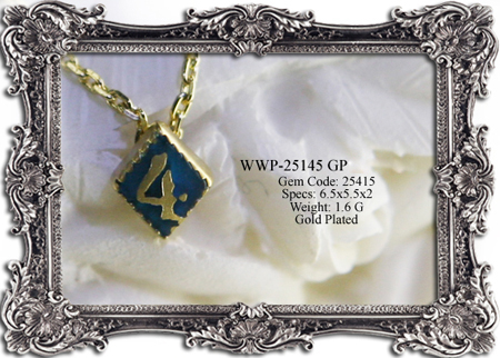 Lady Pendant WWP-25145-4-GP