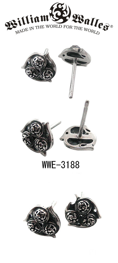 シルバー ピアス WWE-3188