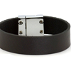 Plain Black Bracelet U[uXbg lbNX PD-7642