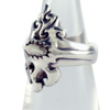 Ring of Crocs Teeth Vo[ w / O Vo[@y_g WWR-16667