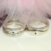 Ring of the New Couples PAIR yAEACe Tahiti Pearl PD-614 PAIR