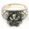 Sebastian Crown Ring BLACK Vo[ w / O WWR-25596 BK