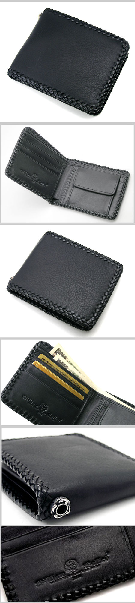 レザー 財布 / ウォレット WW-1369 BK