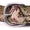 Simple Snake Belt - Round Buckle xg / obN Vo[@y_g WWBE-16835