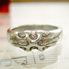 Sweet Passion Ring fB[ w / O Vo[ w / O WWR-3240 WH