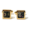 Tokei Gold Square Cufflink {fBsAX GDC-63952 GD