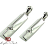 Triangle Pillar Pendant yAEACe fB[ w / O PD-11887 PAIR