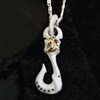 Unicorn Hook Pendant lbNX `F[ WWP-23666 WH