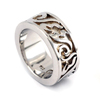 White Epoch Ring Vo[ w / O Vo[@y_g PR-11763 WH Men