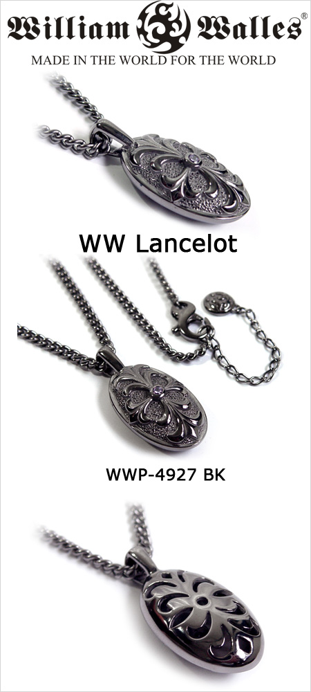 シルバー ペンダントシルバー ペンダント WWP-4927 BK